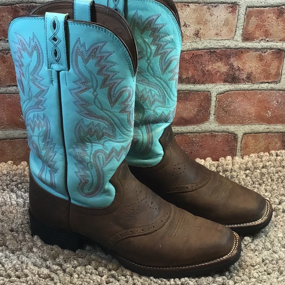 Justin Quickdraw Legacy Western Cowboy Boots Gem